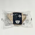 Cafec Paper Filter AB101-100B - Trapezoid 101 1-2 cups 100-Sheets - Brown - Abaca 14