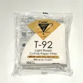 Cafec Paper Filter LC4-100W - Cone V60-02 Cup-4 100-Sheets - White - Light Roast 15