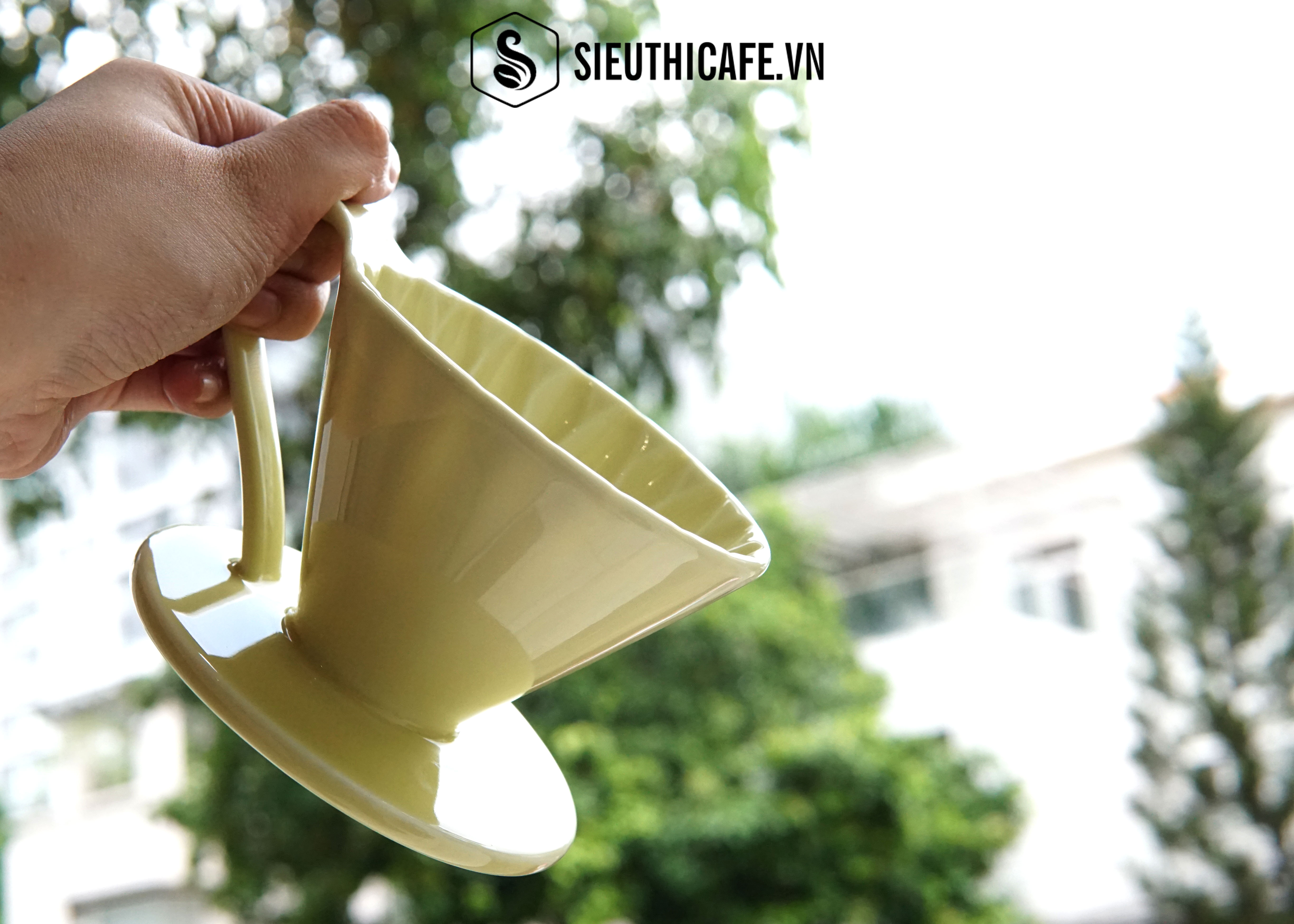 Sanyo Dripper V60 Green Ceramic Drip 7