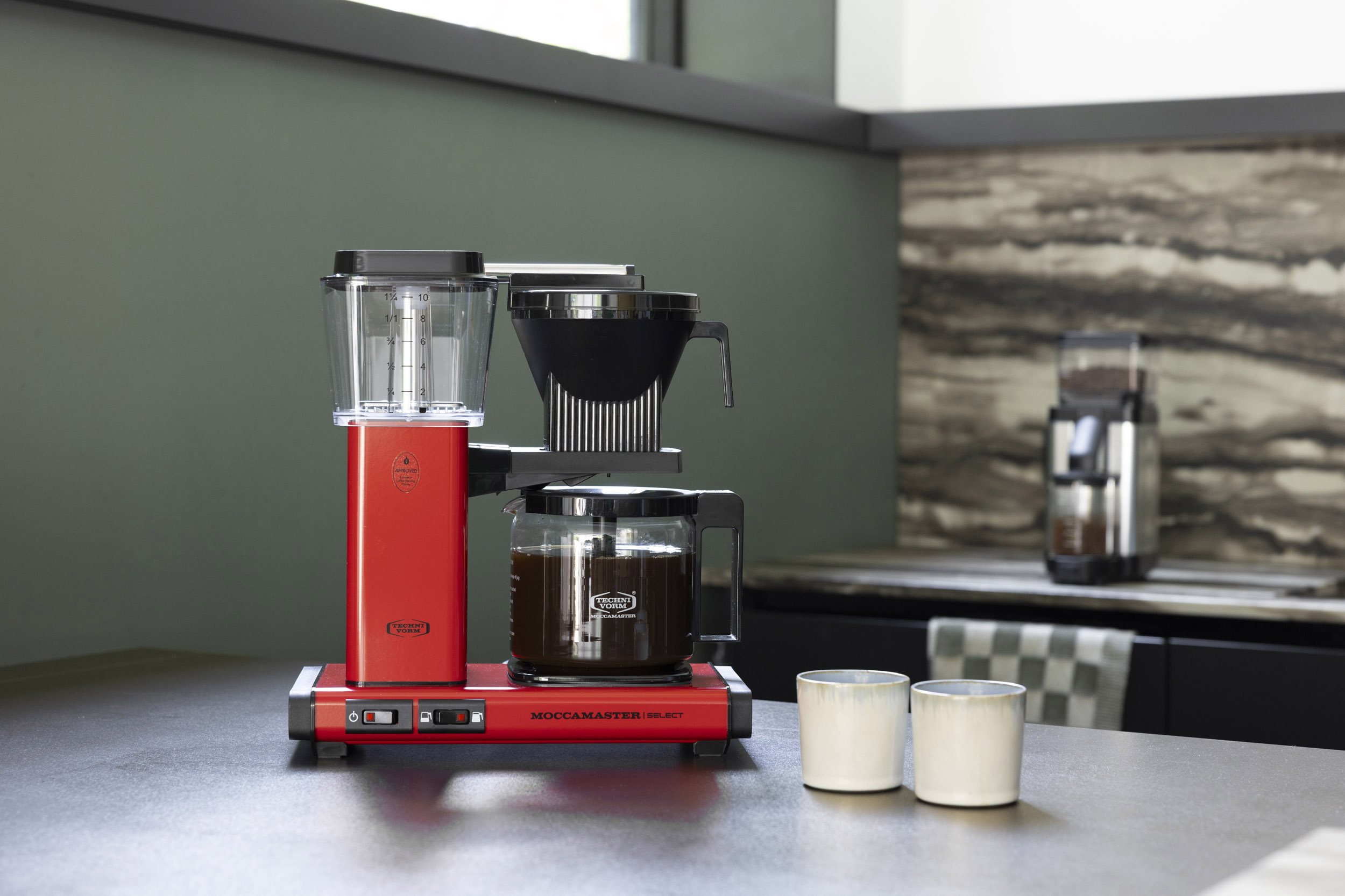 Máy pha cà phê Moccamaster KBGV Select - Red 4