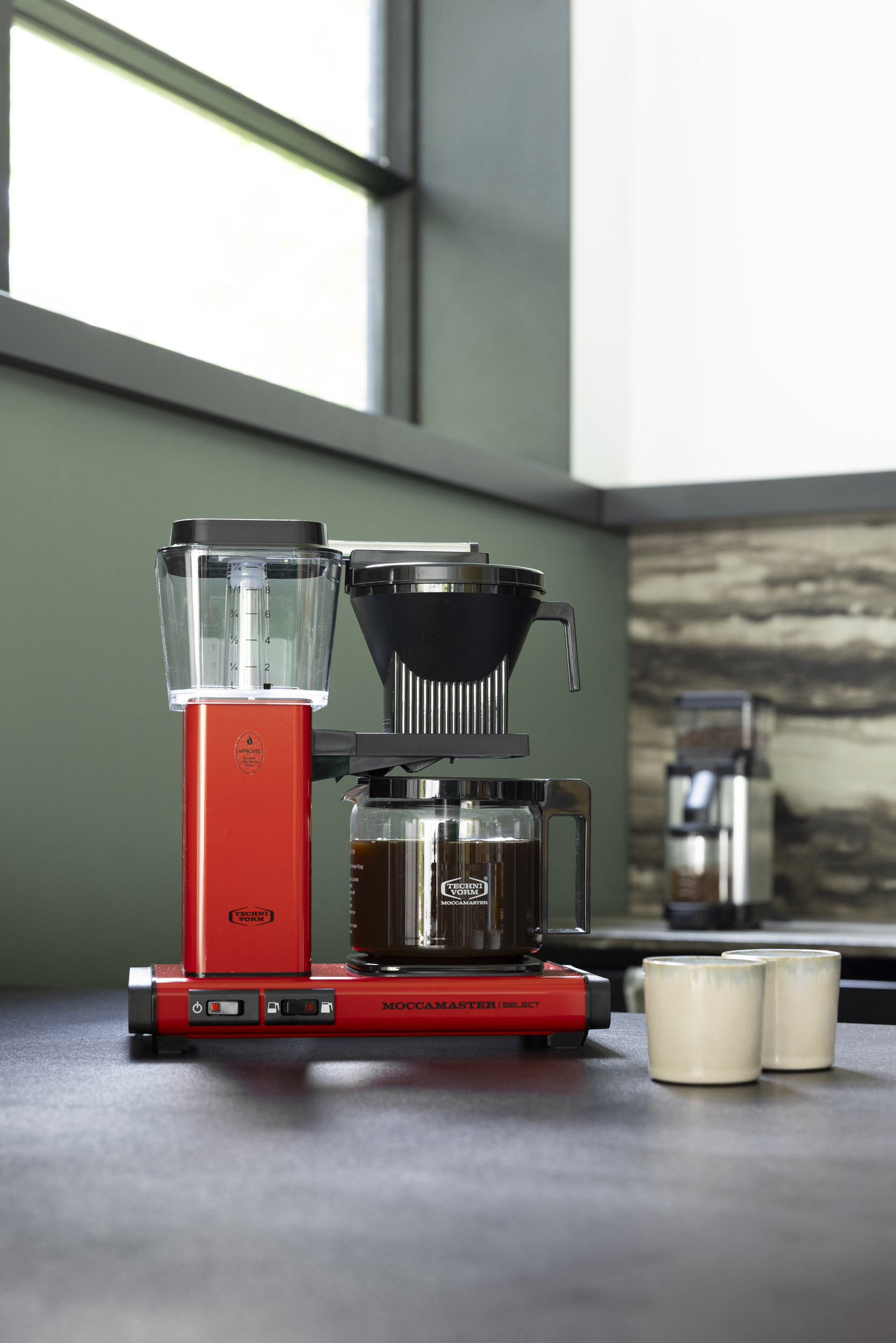 Máy pha cà phê Moccamaster KBGV Select - Red 5