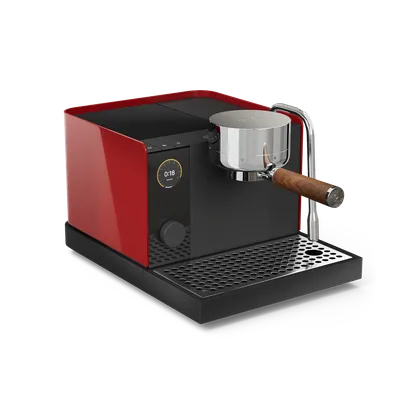 Fellow Espresso Series 1 - Cherry Red + Walnut