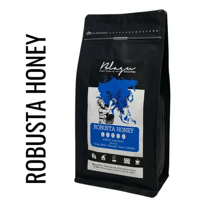 Blagu Cà Phê Nhân Robusta Honey S16 / Bao 60kg)