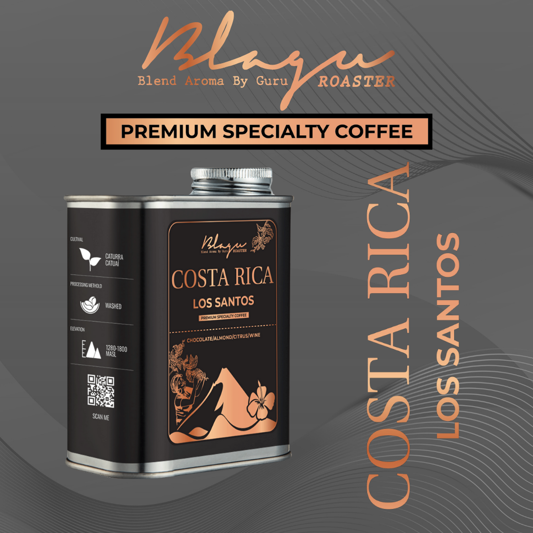 Hạt cà phê rang BLAGU Costa Rica Los Santos