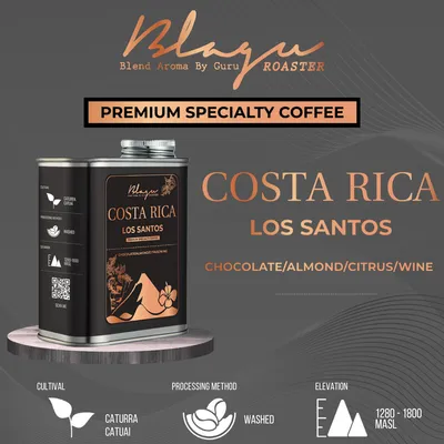 Costa Rica Los Santos — Crafted as a Premium Specialty Coffee