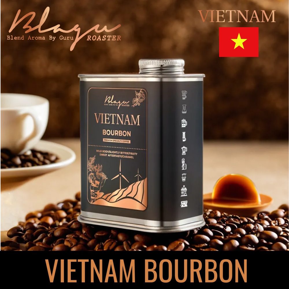 Premium BLAGU Roasted Bean Bourbon Vietnam - 250g