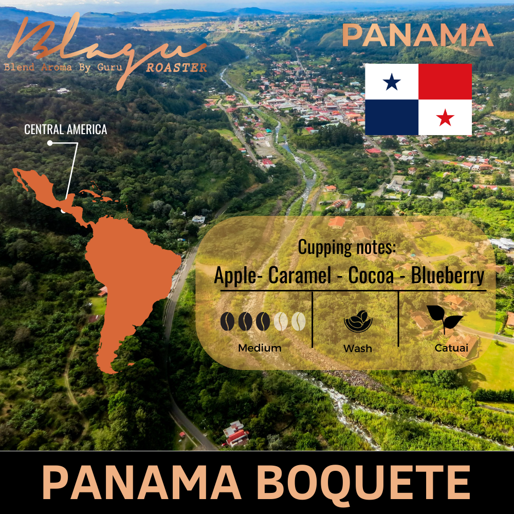 Premium BLAGU Roasted Bean Panama Boquete